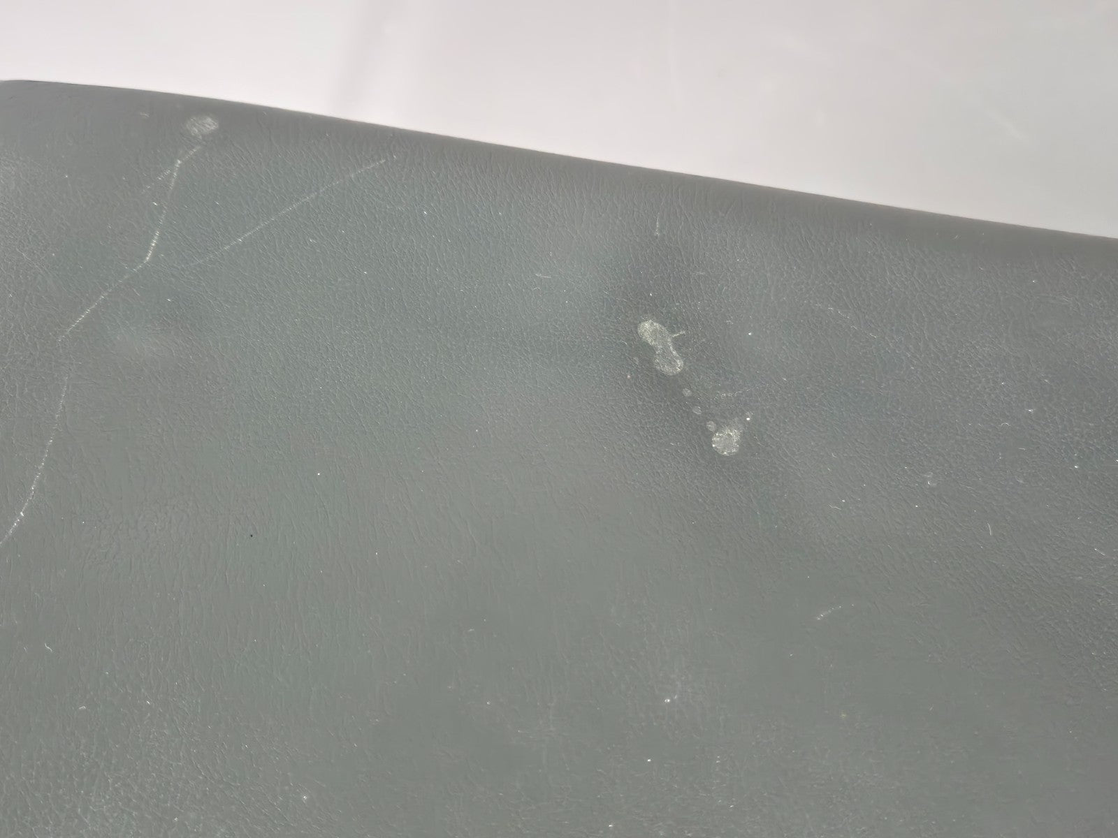 6 Leather Stacking Chairs Brunner Linos Dark Green Chrome Modern EB11735 MSTA13