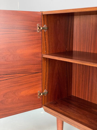 Vintage Danish Small Cabinet Adjustable Shelving Retro Mid Century EB9104 MWOO - UKDK FURNITURE