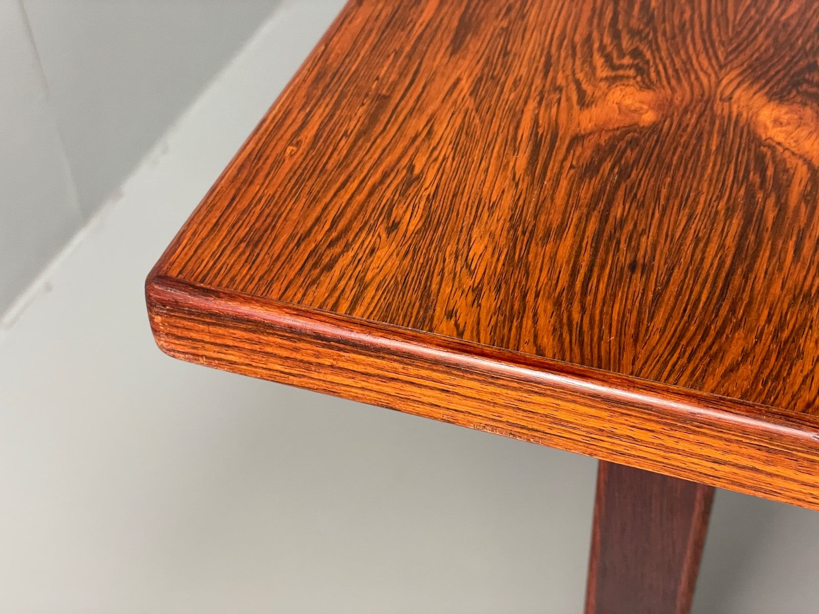 Vintage Square Coffee Table 1960s Swedish Mid Century Removable Leg EB11239 MWOO13