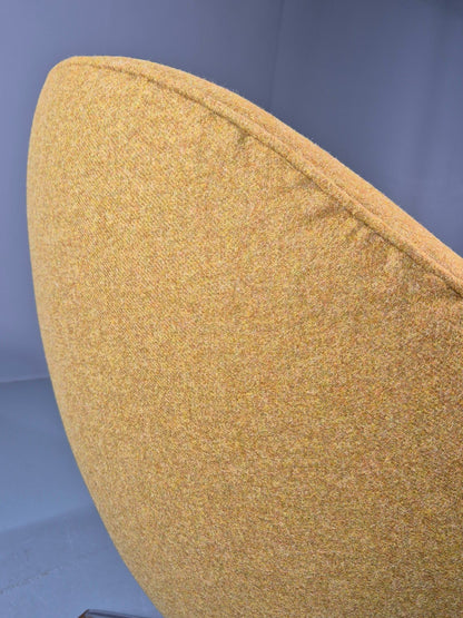 Retro Bucket Chair 1960 Sweden New Upholstery Mid Century Vintage EB11262 MSWI12