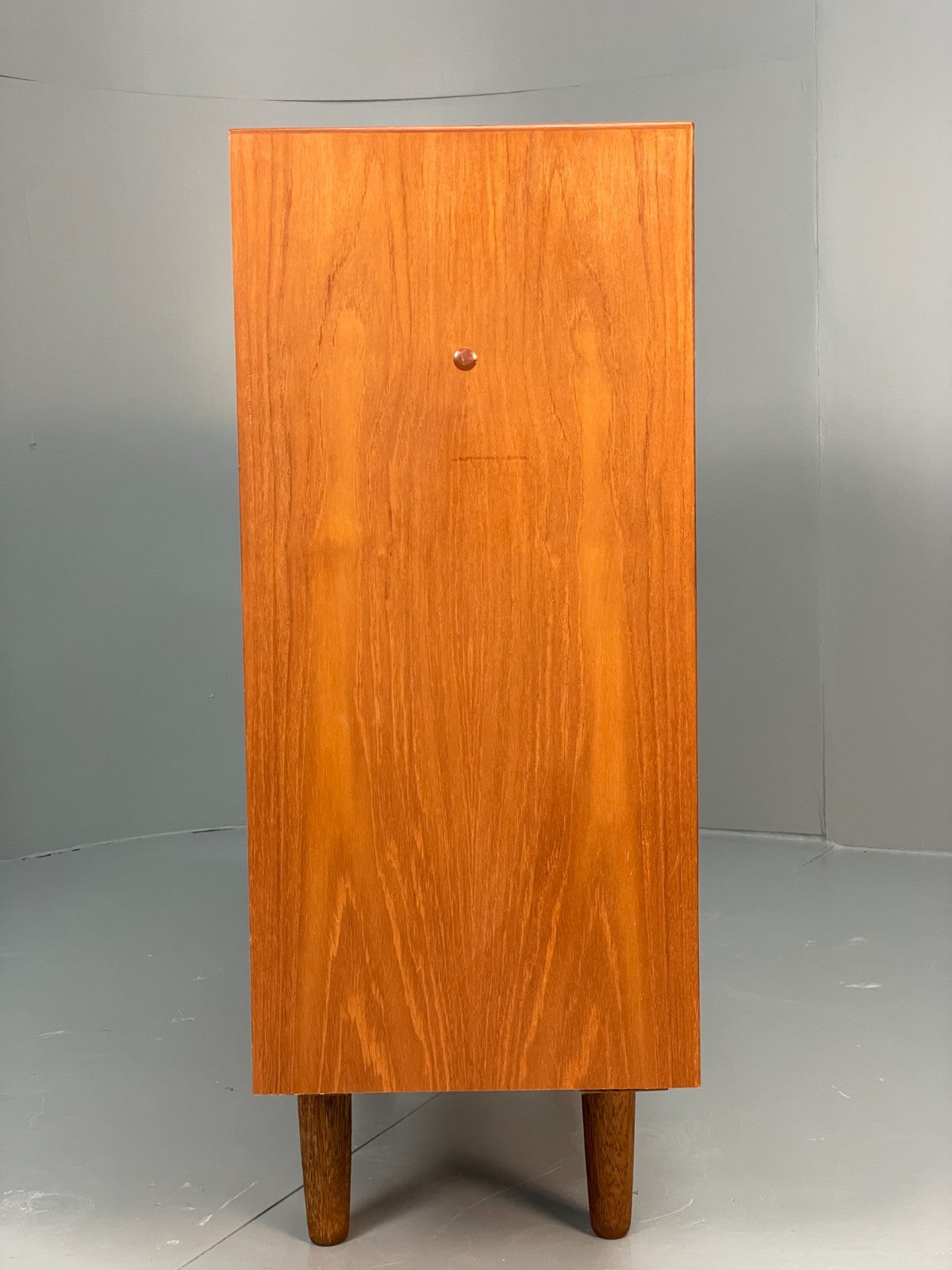 Vintage Danish Teak Bookcase By Svend Aage Rasmussen Glass Doors EB10942 MWOO15