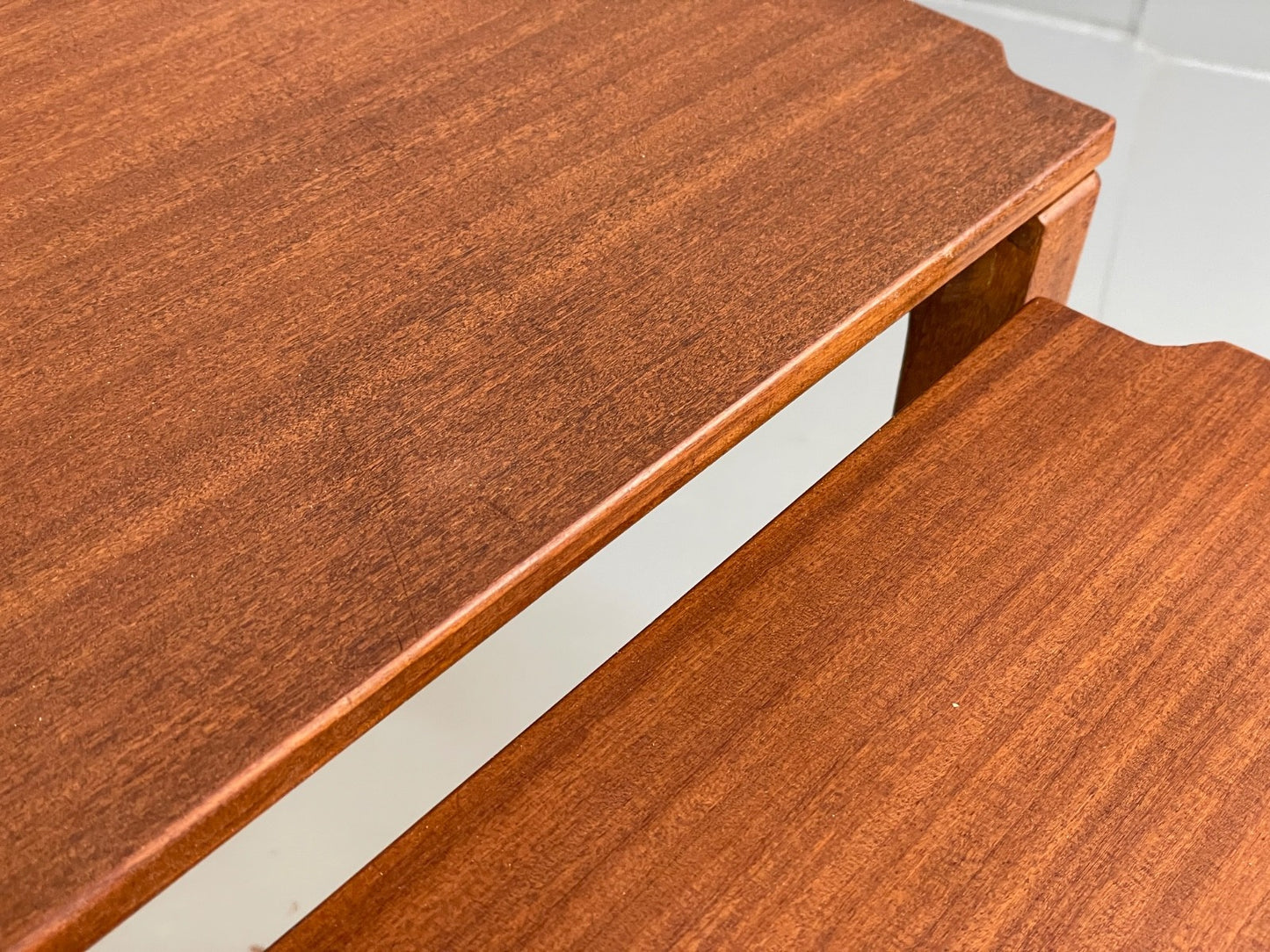 Vintage Richard Hornby Teak Nesting Tables 1960s Retro EB10009 MWOO - UKDK FURNITURE