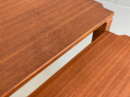 Vintage Richard Hornby Teak Nesting Tables 1960s Retro EB10009 MWOO - UKDK FURNITURE