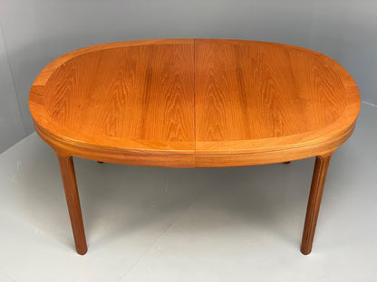 Vintage Nathan Teak Dining Table Extending Retro 1970s EB9827 MWOO - UKDK FURNITURE