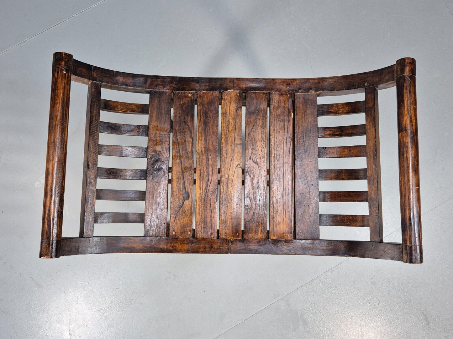 VIntage Reproduction Window Seat Hardwood Regency Style Primitive EB8956 VWOO - UKDK FURNITURE