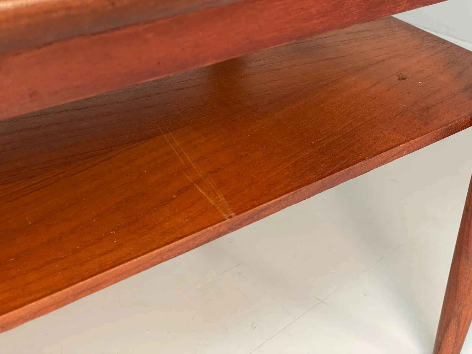 Vintage Teak Coffee Table With Magazine Rack Retro Danish Design EB9426 MWOO - UKDK FURNITURE