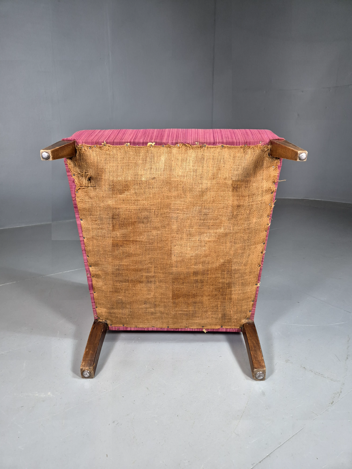 Vintage Lounge Chair lilac Pink Wool 1930s Retro EB7379 VCLO - UKDK FURNITURE