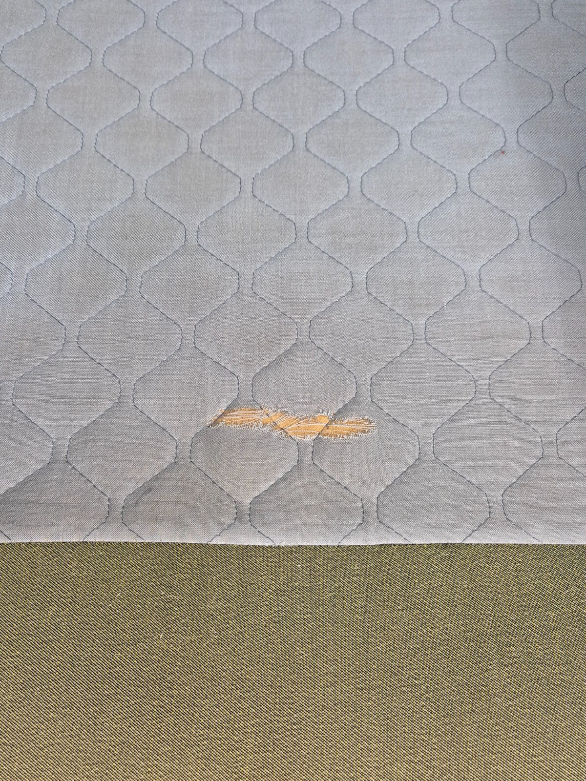 Vintage Danish Lounge Chair Cotton 1960s Retro MCM EB3166 MNOR6