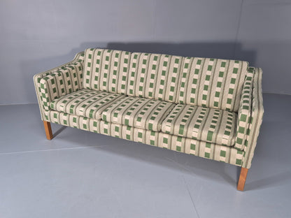 Mid Century Three Seater Sofa Danish Lost and Found Upholstery MCM EB10971 M3SS6