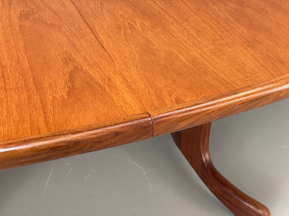 G Plan Dining Table Oval Teak Fresco 1960s Vintage Mid Century EB11860 MWOO23