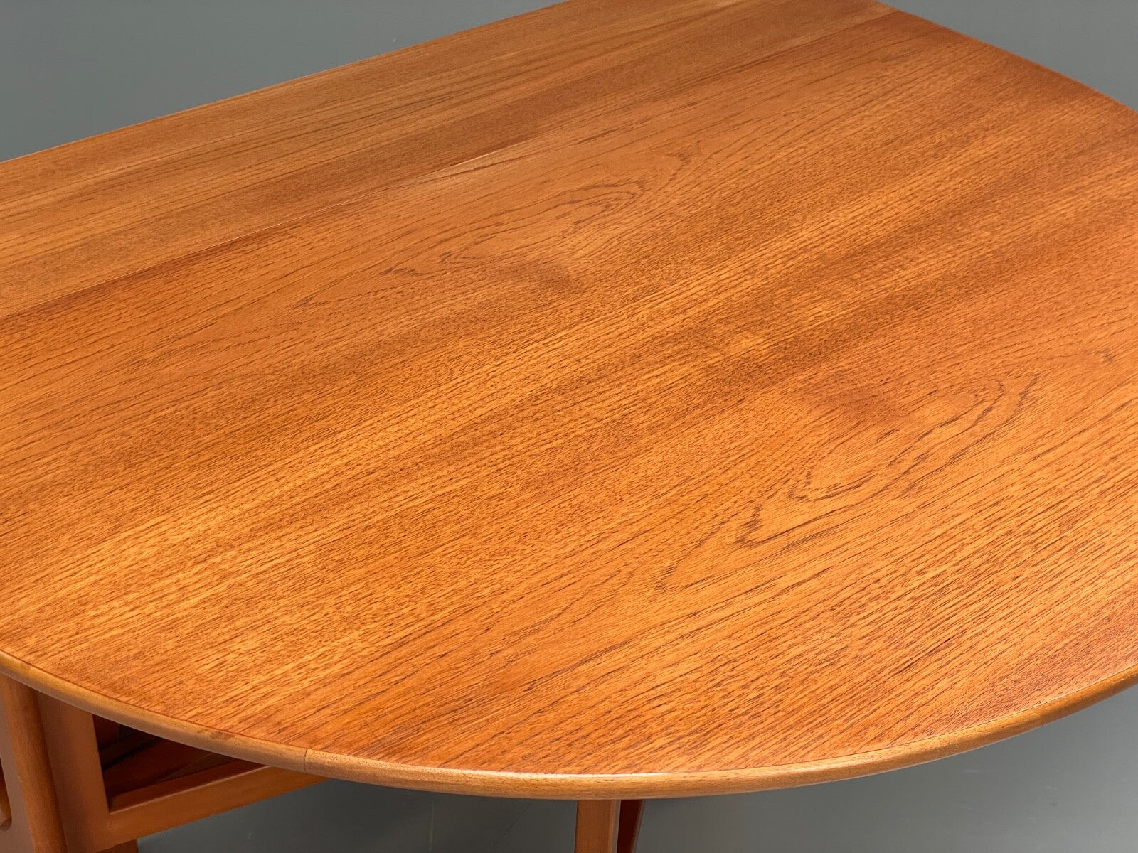 Vintage Teak Drop Leaf Dining Table By Jentique EB9767 MWOO - UKDK FURNITURE