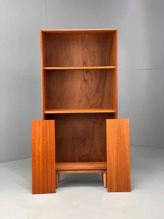 Vintage G-Plan Teak Tall Bookcase Adjustable Retro Shelving Storage EB9422 MWOO - UKDK FURNITURE