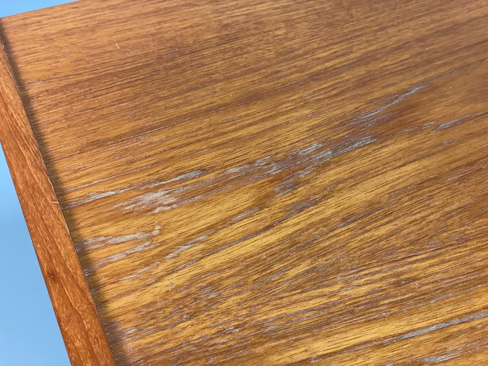 Vintage 1970s Teak Cabinet Danish Design Shelving Retro Handles EB11044 MWOO7