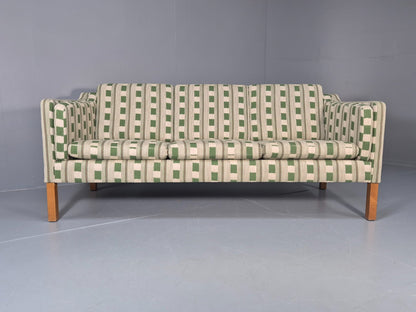 Mid Century Three Seater Sofa Danish Lost and Found Upholstery MCM EB10971 M3SS5