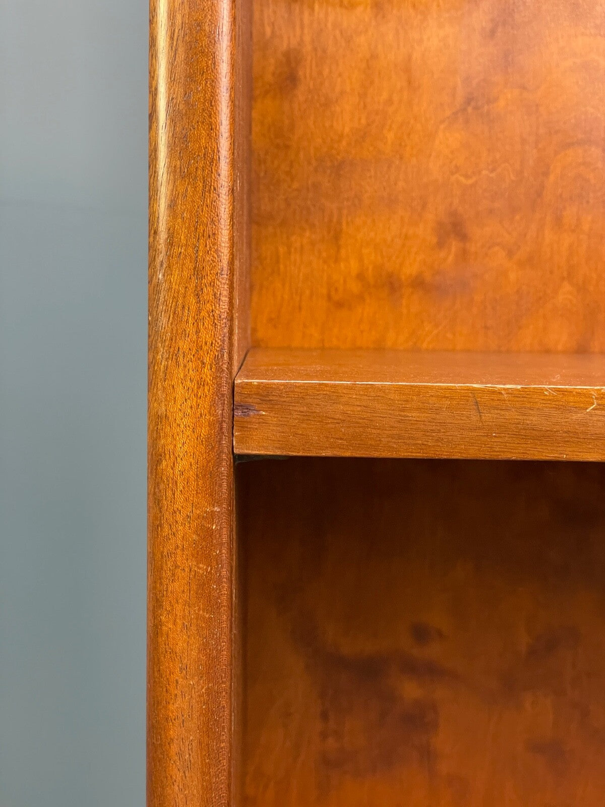 Vintage Danish Walnut Bookcase 1950s Retro Adjustable Shelving EB8812 MWOO - UKDK FURNITURE