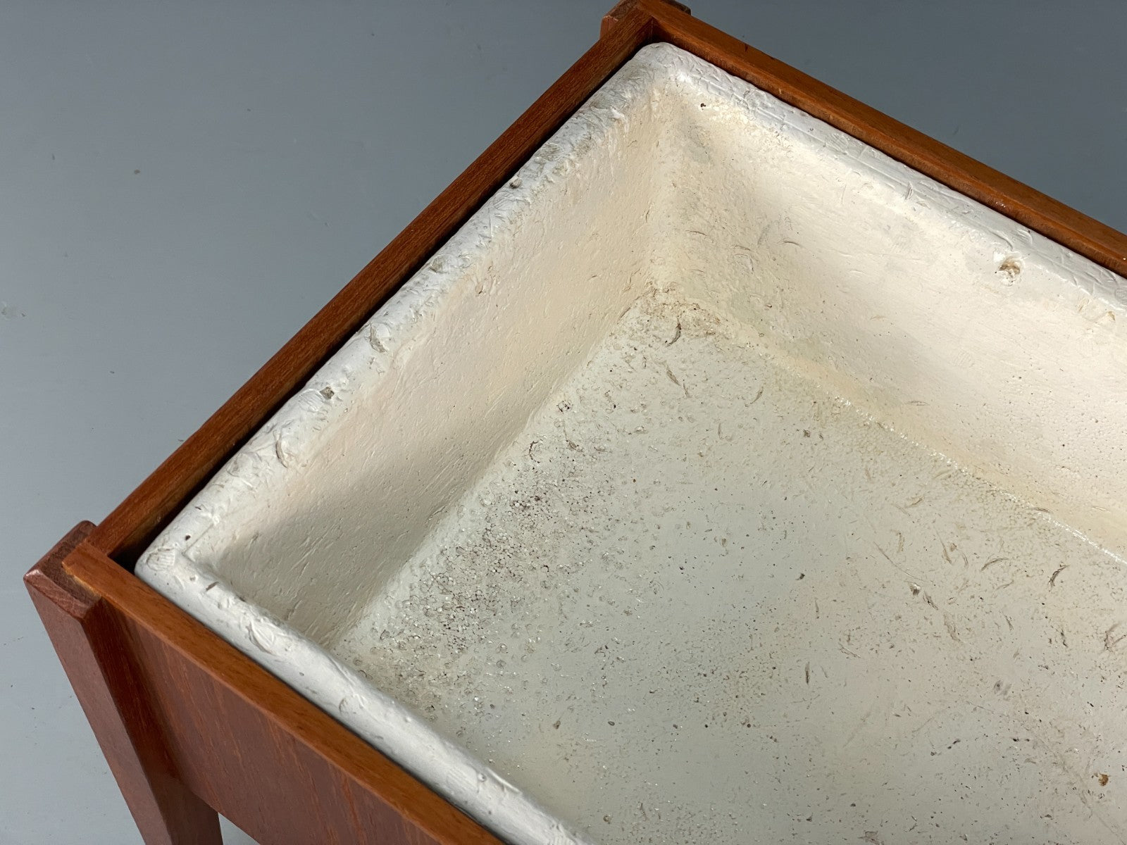 Vintage Teak Flower Planter Drinks Cooler Danish 1960s Mid Century EB11494 MWOO6