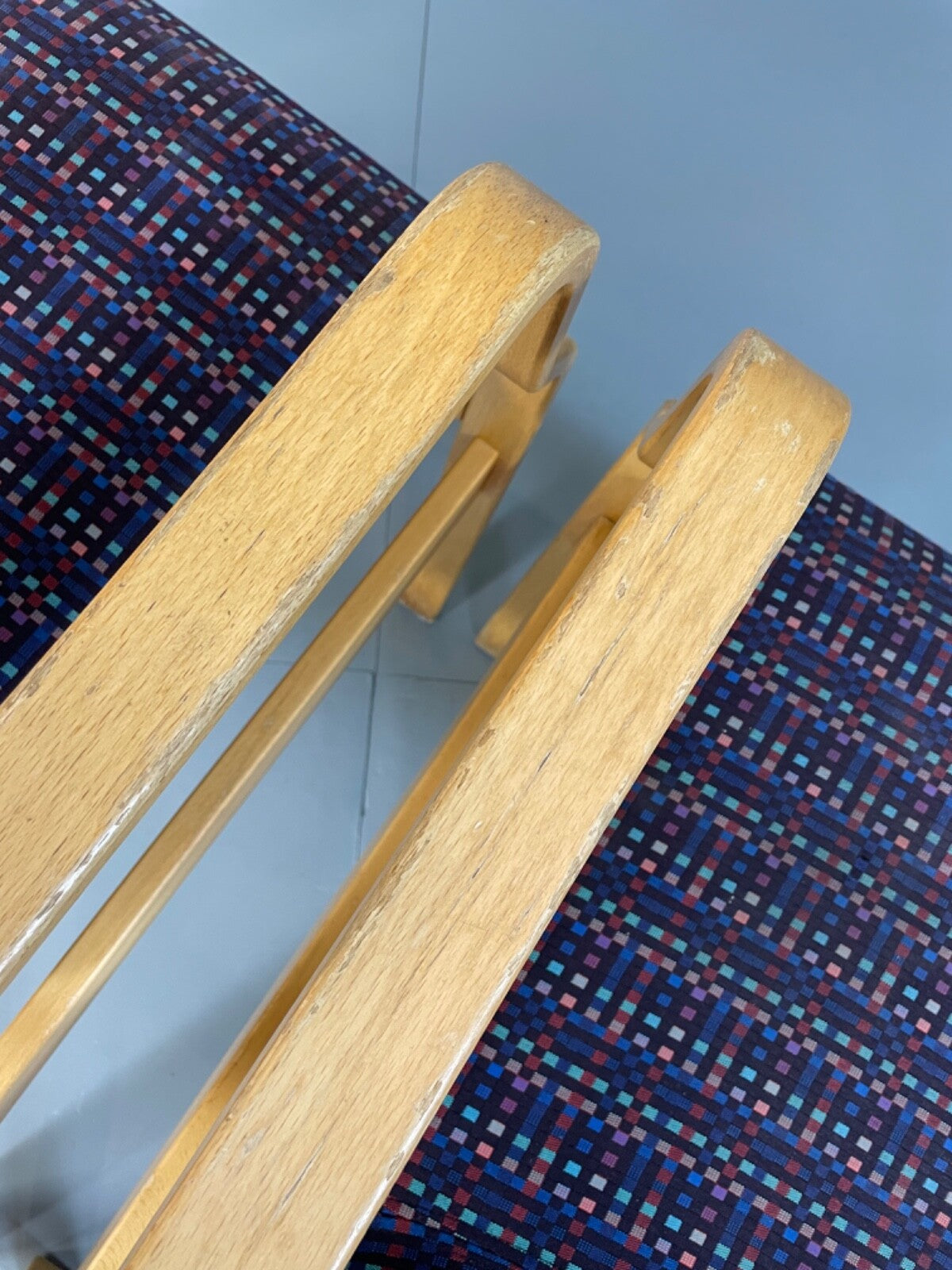 Two Farstrup Bentwood Chairs Aalto Style Retro Vintage MCM EB4877 MBEN7