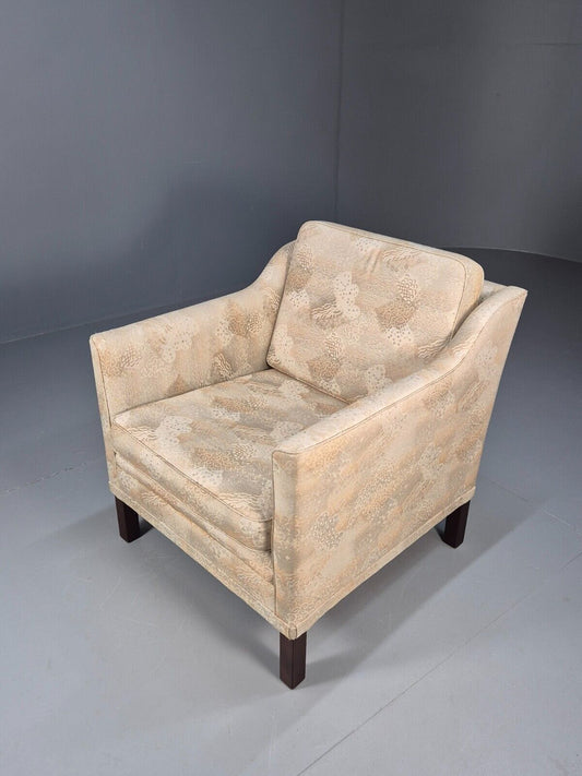 Vintage Danish 1970s Lounge Chair Mogensen Style Retro MCM EB9044 MNOR - UKDK FURNITURE