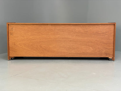 Vintage 1970s Teak Sideboard By William Lawrence Shelving Drawers EB10235 MWOO17