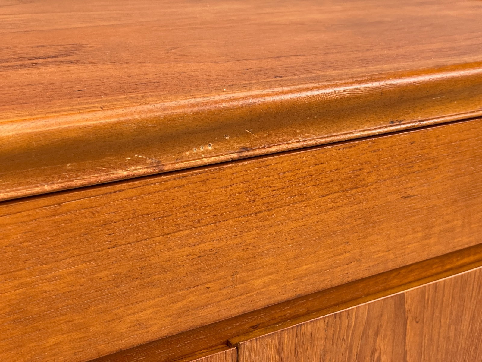 Vintage 1970s Teak Sideboard By William Lawrence Shelving Drawers EB10235 MWOO7