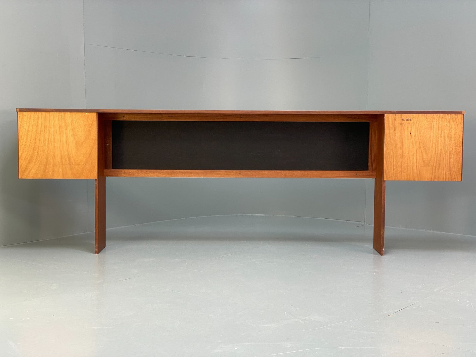 Vintage Teak Bedside Cabinets & Headboard By Meredew 1970s King Size EB9527 MWOO - UKDK FURNITURE