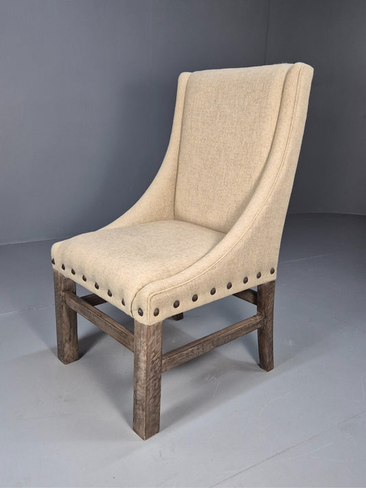 Vintage Danish High back Lounge Chair Antique Style Modern EB9585 VCLO - UKDK FURNITURE