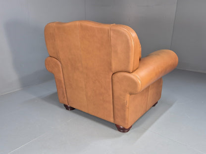 Vintage Leather Club Chair 1980s Danish Retro EB9642 VLEA - UKDK FURNITURE