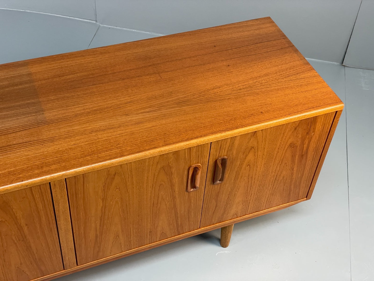 G Plan Teak Sideboard Fresco Range Shelving Retro 1970s TV Unit EB10946 MWOO3