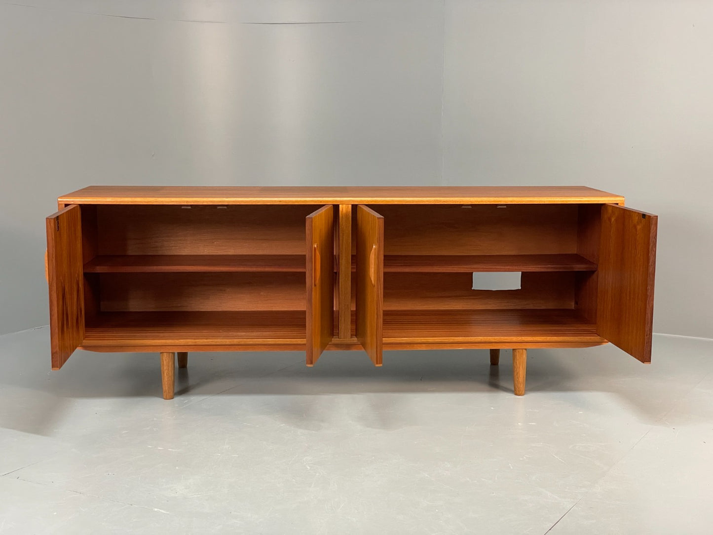 G Plan Teak Sideboard Fresco Range Shelving Retro 1970s TV Unit EB10946 MWOO5
