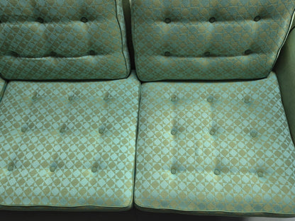 Vintage Swedish Dux Green 3 Seat Sofa 1960s Retro Mid Century EB7747 M3SS - UKDK FURNITURE