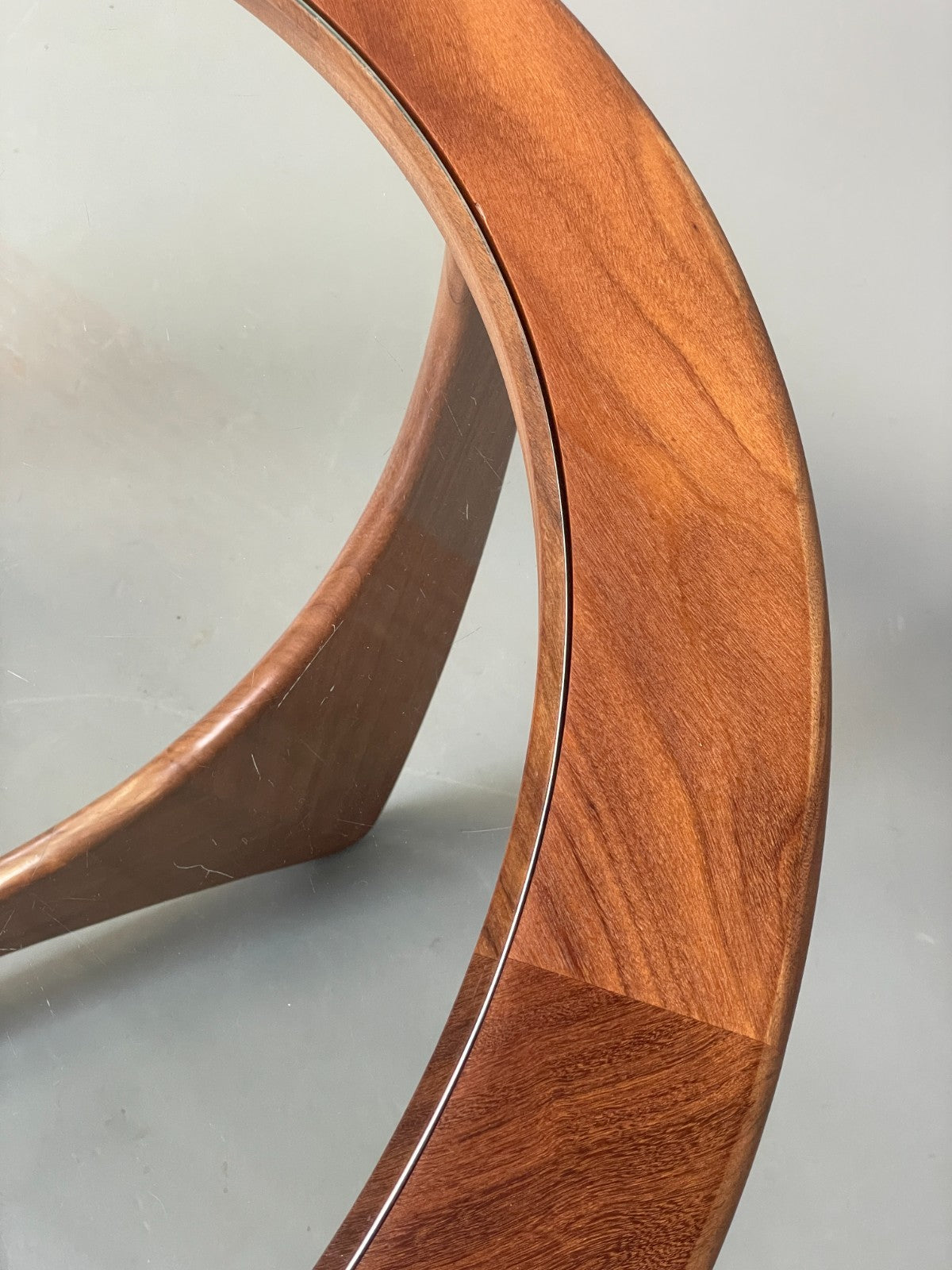G Plan Astro Coffee Table Round Teak 1960s Mid Century Vintage Glass Top EB1169211