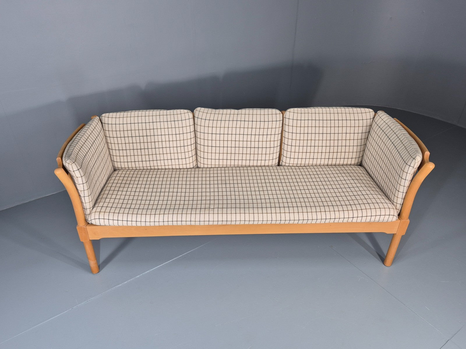 Vintage Danish Three Seater Settee Eric Jorgensen Design 1970s MCM EB11361 M3SS4