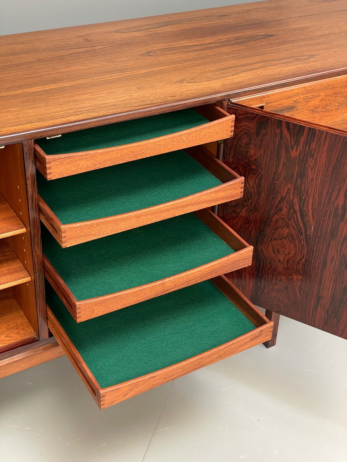 Mid Century Danish Sideboard Bernhard Petersen & Son Vintage Drawers EB9730 MWOO - UKDK FURNITURE