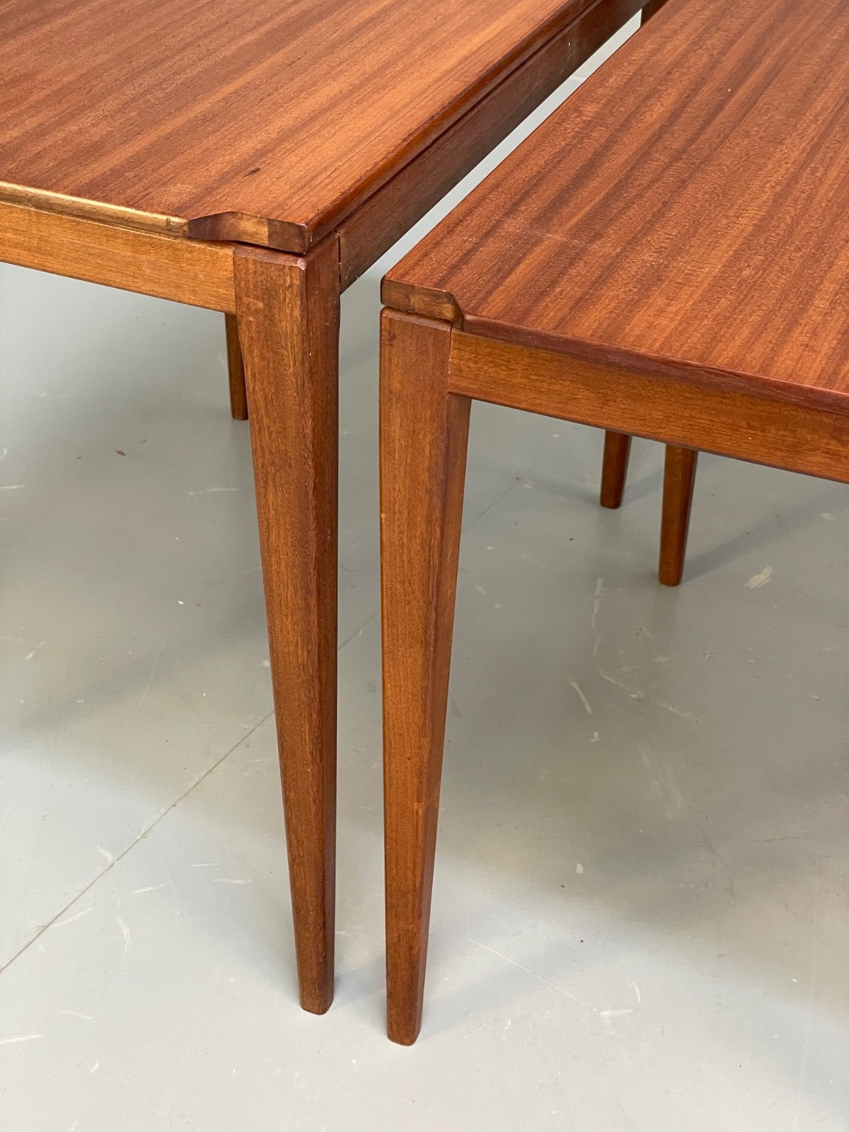 Vintage Richard Hornby Teak Nesting Tables 1960s Retro EB10009 MWOO - UKDK FURNITURE