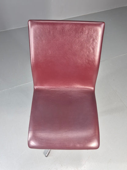 Vintage Fritz Hansen Oxford Chair Arne Jacobsen Design 2004 MCM EB11755 MSWI8