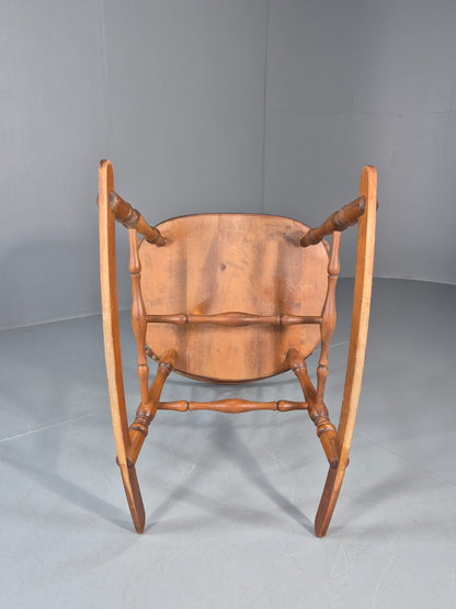 Vintage Rocking Chair Danish Windsor in Beech 1930s EB10760 VWOO13