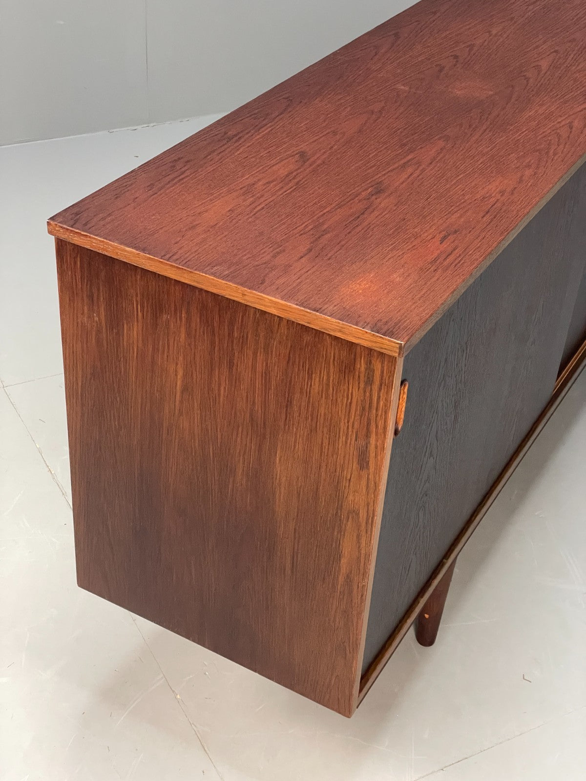 Vintage Danish Oak Sideboard 1970s Retro Shelving Drawers EB10870 MWOO20
