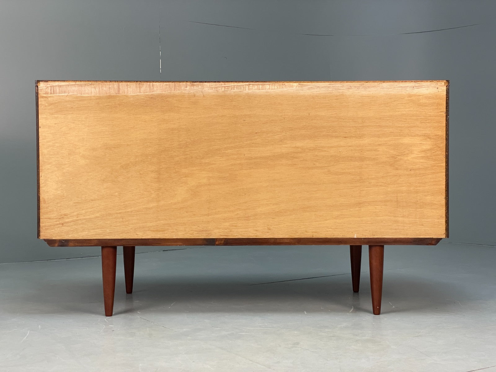 Vintage Danish Sideboard 1970s Mid Century Style Shelving Drawers EB8828 MWOO8