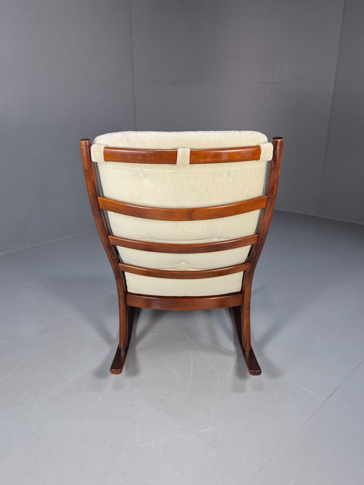 Vintage Mid Century Light Mint Parker Knoll Rocking Chair 1960s EB9785 MNOR - UKDK FURNITURE