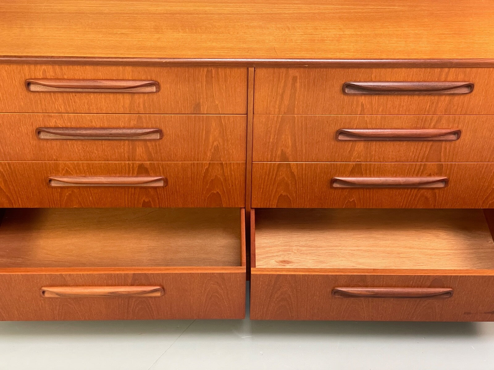 G Plan Fresco Teak Chest Of Drawers Vintage Retro Design 1960s EB9720 MWOO - UKDK FURNITURE