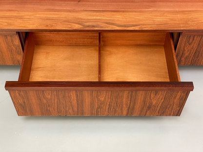 Vintage Archie Shine Media Unit Low Sideboard Retro Drawers 1970s EB9782 MWOO - UKDK FURNITURE