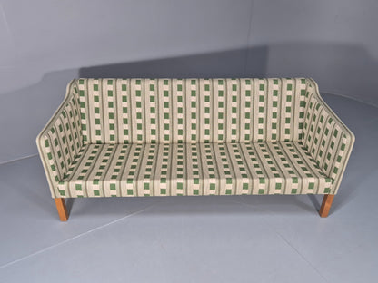 Mid Century Three Seater Sofa Danish Lost and Found Upholstery MCM EB10971 M3SS7