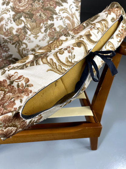 Vintage Mid Century Chair Beech Frame 1960s Retro EB5712 MNOR15