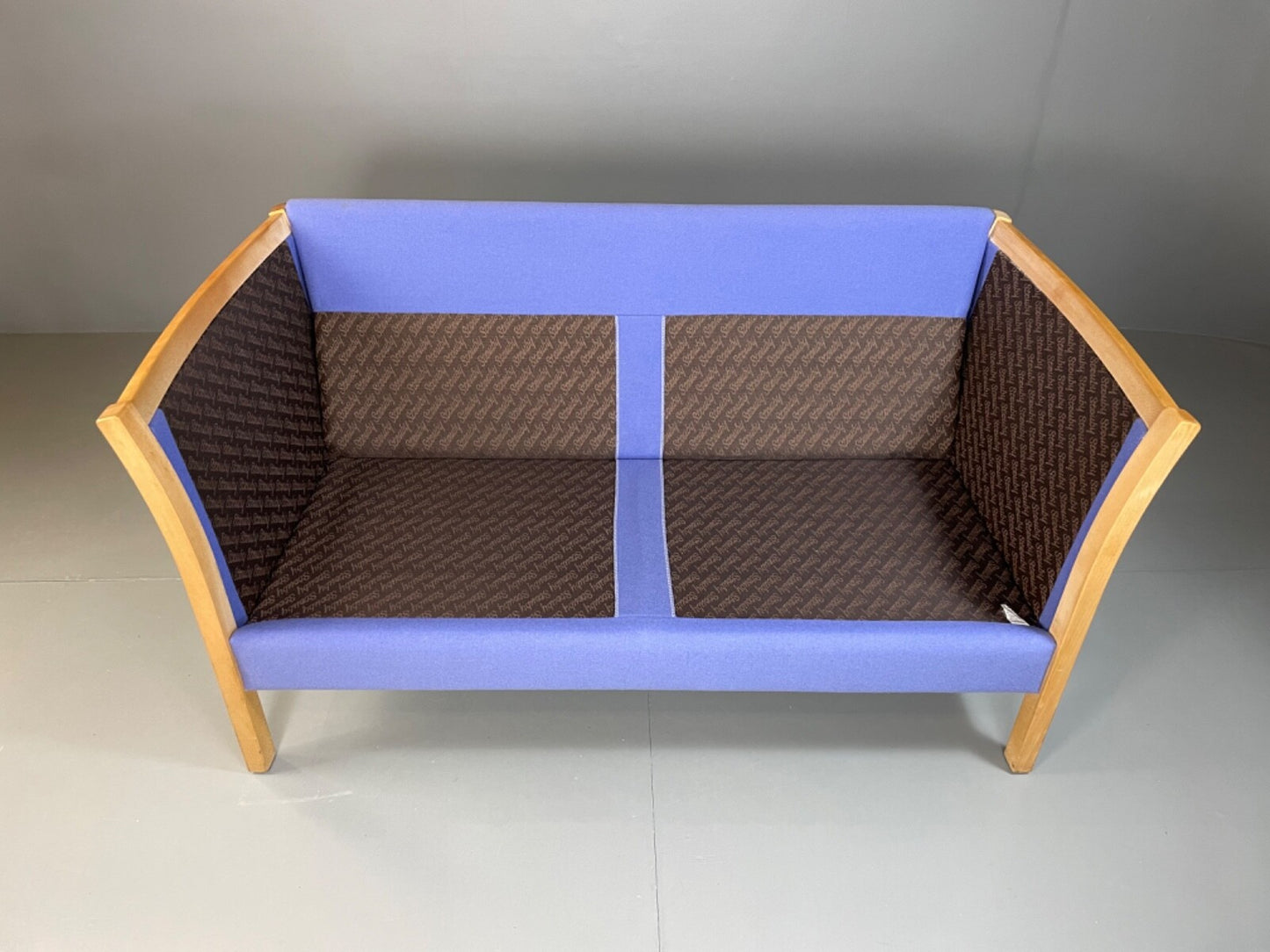 Vintage Danish Stouby Sofa Beech Ends Wool Upholstery 1980s EB5039 M2SS5