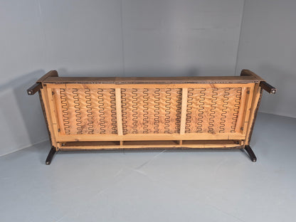 1970s Three Seater Danish Settee Vintage Mogensen Style Leather MCM EB10634 M3SS8