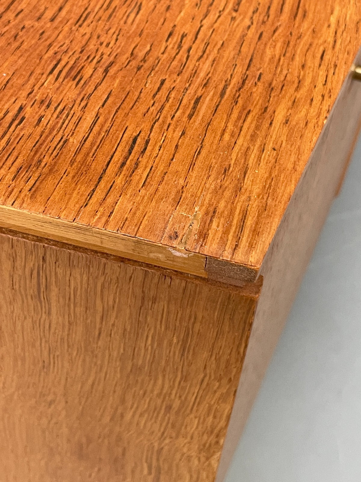 Vintage 1950s Oak Dresser Avalon Midcentury Drawers Cabinet EB11793 MWOO17
