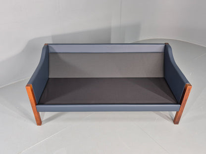 Vntage 2 Seater Sofa Danish Erik Jorgensen New Leather Upholstery  EB11928 M2SS6