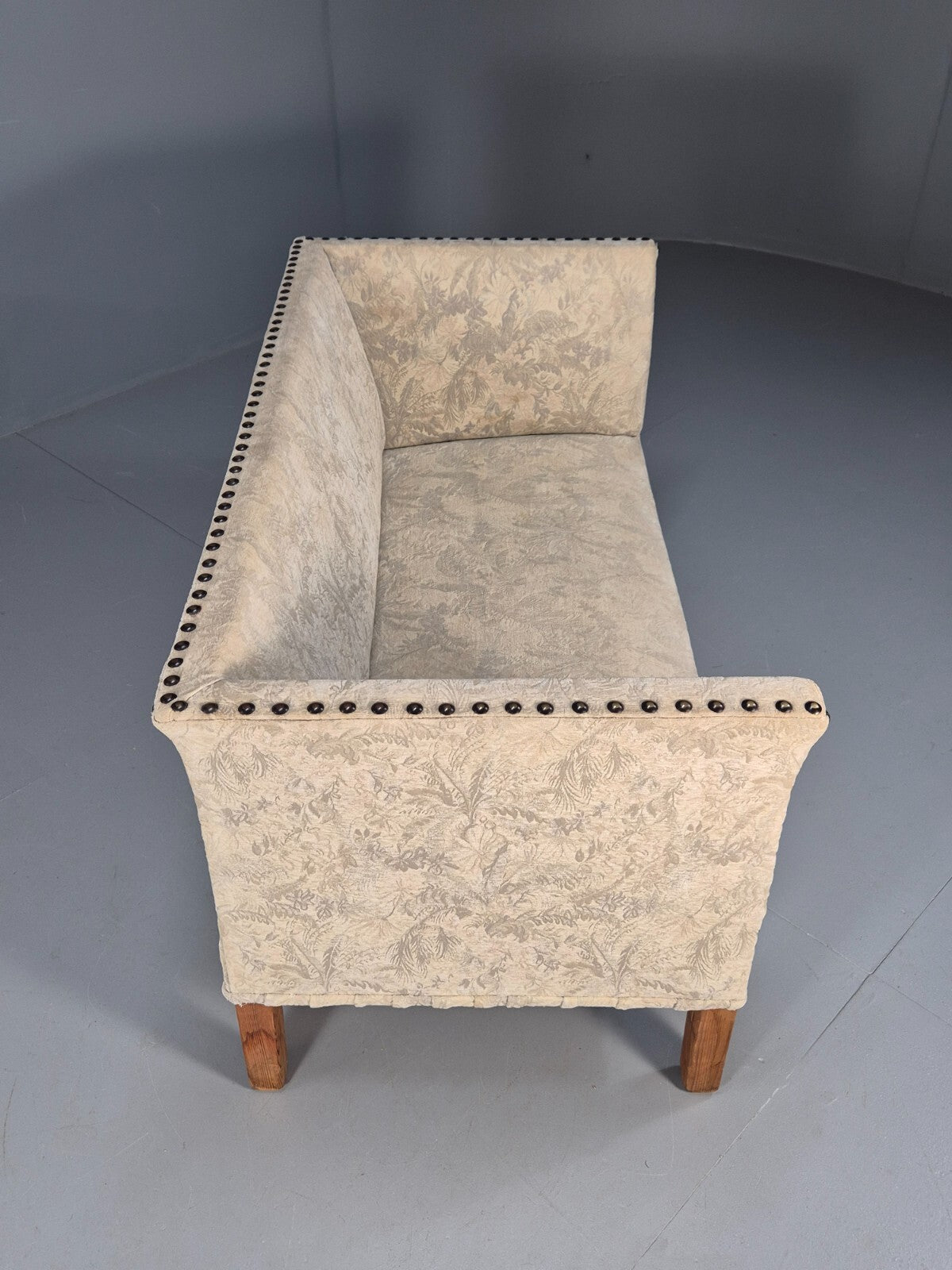 Vintage Danish 2 Seat Sofa Small Boxy 1950s Retro EB9560 M2SS - UKDK FURNITURE