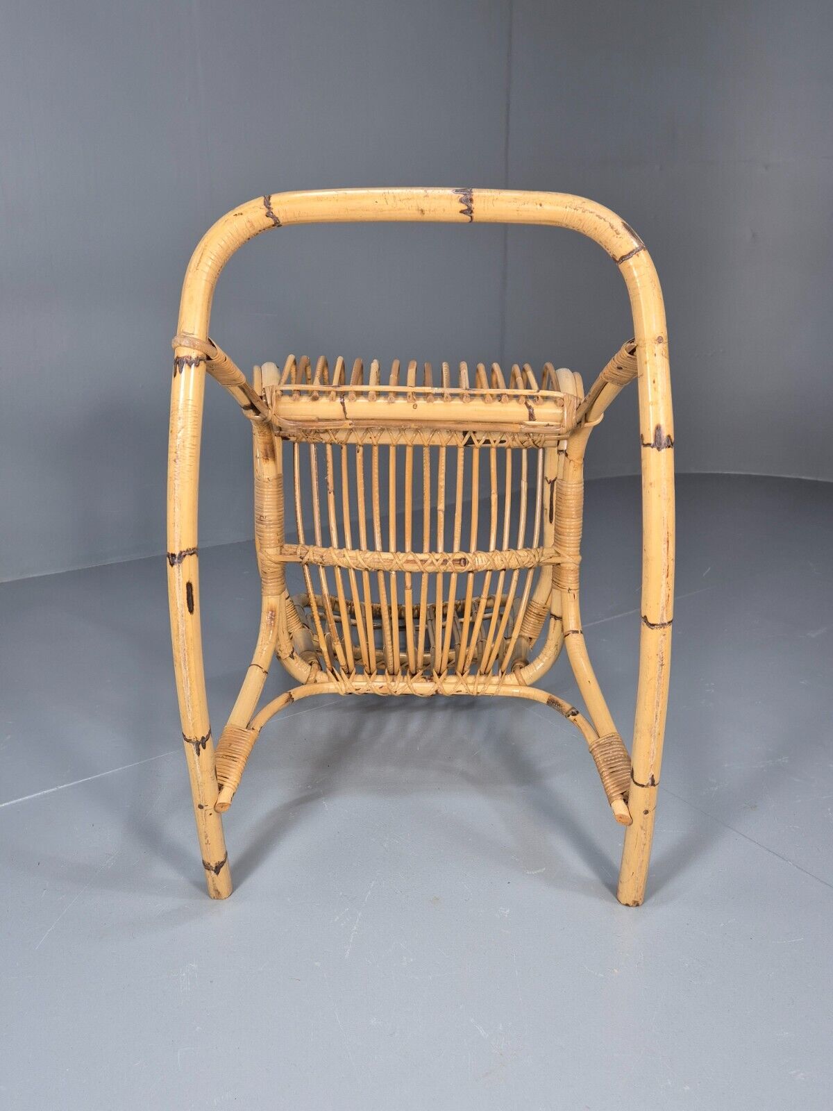 Vintage Cane Rocking Chair Retro Seating EB8875 VBER - UKDK FURNITURE