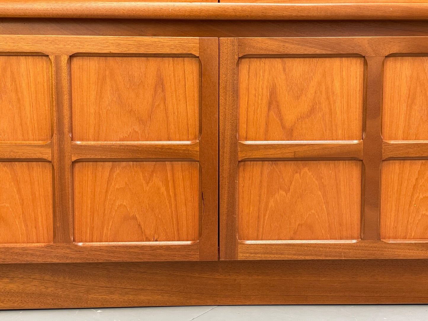 Vintage Nathan Teak Compact Sideboard Retro Drawer 1960s Mid Century EB9826 MWOO - UKDK FURNITURE